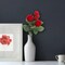 Red Rose Spray - 48-Pack, 5 Lifelike Silk Flowers Per Stem, Elegant Floral Décor, Perfect for Arrangements, Events & Home - Ideal for All Seasons, Floral Home by Artificial Flowers